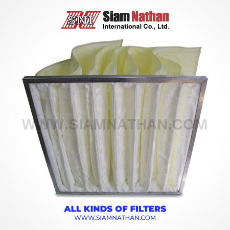 Pocket Filter,airfilter กรองอากาศ กรองฝุ่น  Pocket ,SIAM NATHAN INTERNATIONAL,Machinery and Process Equipment/Filters/Air Filter
