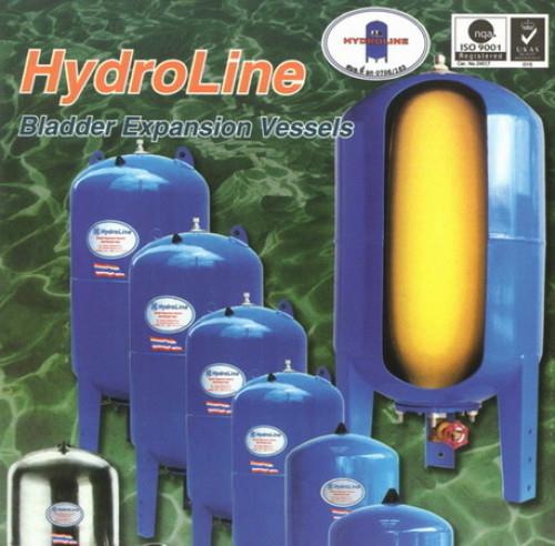 ถังควบคุมแรงดันน้ำ Hydroline 100 ลิตร รุ่น BEV-100,Pressure Tank,ถังควบคุมแรงดันน้ำ,ถังแรงดันน้ำ 100 ลิตร,Hydroline,Hydroline,Machinery and Process Equipment/Tanks