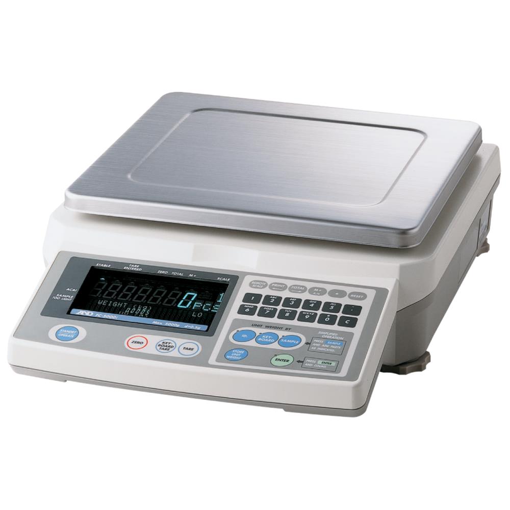 Counting Scales: FC-I เครื่องชั่งนับชิ้นงาน FC-50Ki ที่รองรับน้ำหนักได้สูงสุด 50kg,เครื่องชั่ง, เครื่องชั่งนับชิ้นงาน, เครื่องชั่งมาตราฐาน, เครื่องชั่งสเกลชิ้นงาน, A&D, เครื่องชั่ง50กิโล, counting scale,A&D,Instruments and Controls/Scale/Counting Scale