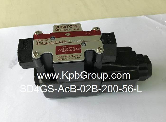 SUMITOMO Directional Valve SD4GS-AcB-02B-200-56-L,SD4GS-AcB-02B-200-56-L, SUMITOMO, Directional Valve,SUMITOMO,Pumps, Valves and Accessories/Valves/Solenoid Valve