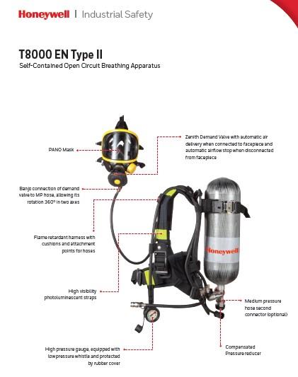 Self-Contained Open Circuit Breathing Apparatus, Model: T8000 EN Type II, Brand: Honeywell,#ขาย #firesafety #fire #ดับเพลิง #t8000 #honeywell #SelfContanedOpenCircuitBreathingApparatus #industrysafety #respiratoryprotection #นักดับเพลิง #firefighter #ไฟ #ไฟไหม้ #eec #safety #ช่าง #จป #ตัวแทนจำหน่าย #dealer #distributor #construction #engineering #engineer #industrial #นิคมอุตสาหกรรม #สินค้าอุตสาหกรรม #อุตสาหกรรม #workicon #workicontech,,Plant and Facility Equipment/Safety Equipment/Fire Safety
