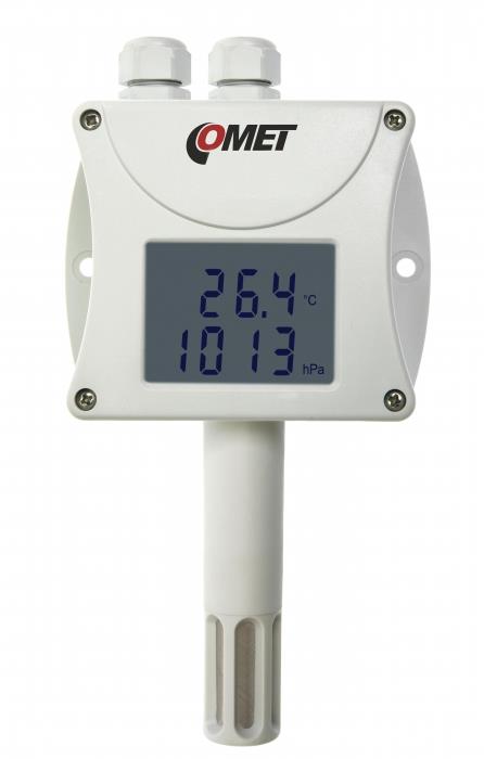 T7410เครื่องวัดแจ้งเตือนอุณหภูมิความชื้นและแรงดัน,Temperature humidity,COMET,Instruments and Controls/Measuring Equipment