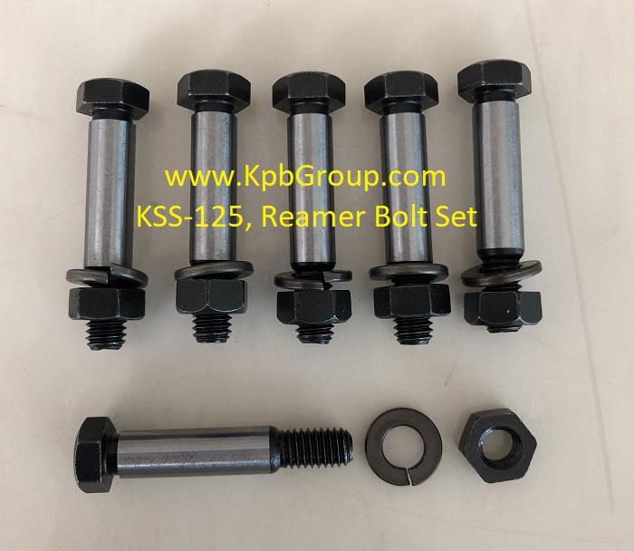 KYUSHU HASEC Reamer Bolt, Nut & Spring Washer Set For KSS-125,KSS-125, KYUSHU HASEC, Reamer Bolt Set,KYUSHU HASEC,Machinery and Process Equipment/Machine Parts