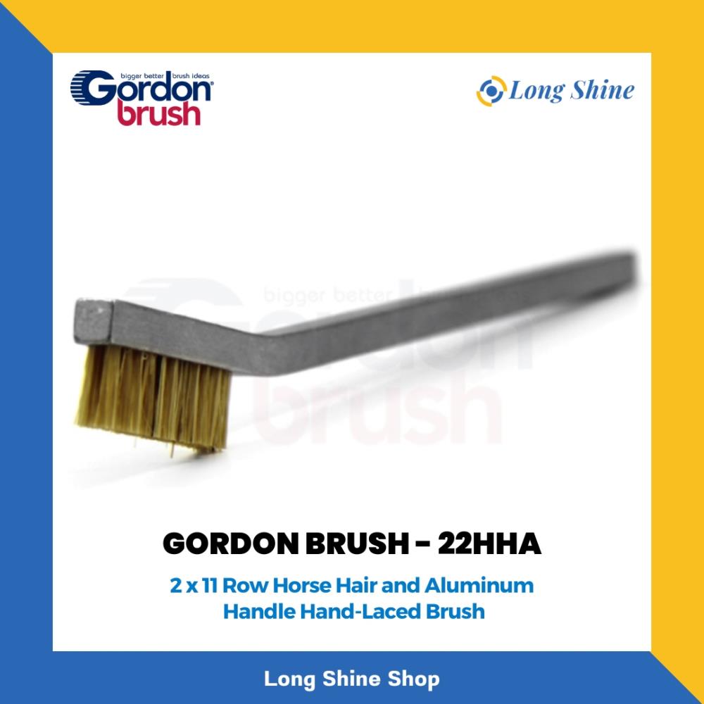 Gordon Brush - 22HHA,Gordon Brush,22HHA,ESD Brush,แปรงป้องกันไฟฟ้าสถิตย์,แปรงสำหรับงานอิเล็กทรอนิกส์,Gordon Brush,Tool and Tooling/Hand Tools/Brushes