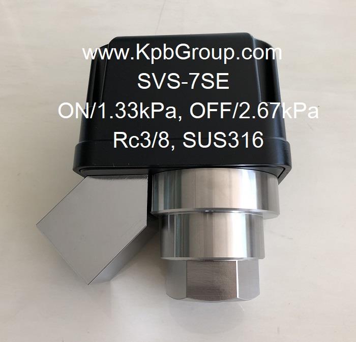 SANWA DENKI Vacuum Switch SVS-7SE, ON/1.33kPa, OFF/2.67kPa, Rc3/8, SUS316,SVS-7SE, SANWA DENKI, Vacuum Switch,SANWA DENKI,Instruments and Controls/Switches