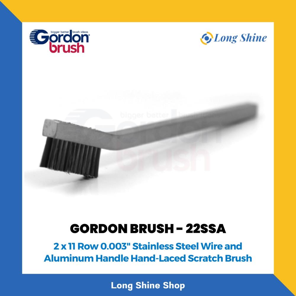 Gordon Brush - 22SSA,Gordon Brush,22SSA,ESD Brush,แปรงป้องกันไฟฟ้าสถิตย์,แปรงสำหรับงานอิเล็กทรอนิกส์,Gordon Brush,Tool and Tooling/Hand Tools/Brushes