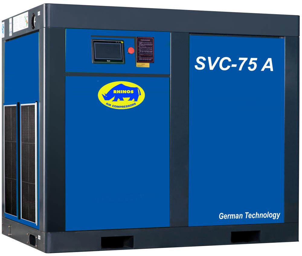 ปั๊มลม RHINOS SVC Series PM Motor+Inverter ประหยัดพลังงาน,screw air compressors ,RHINOS,Machinery and Process Equipment/Compressors/Air Compressor