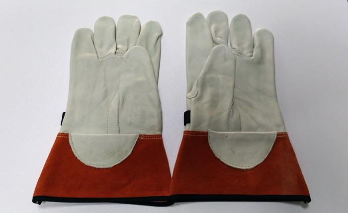  ถุงมือหนังงานไฟฟ้าแรงสูง( Leather Gloves )