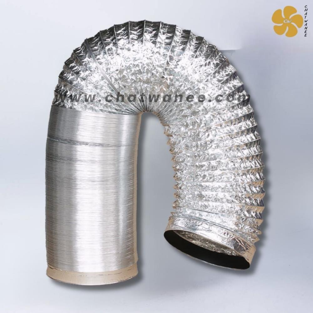 ท่อฟอยล์ ท่ออลูมิเนียมฟอยล์ (Aluminum foil duct)