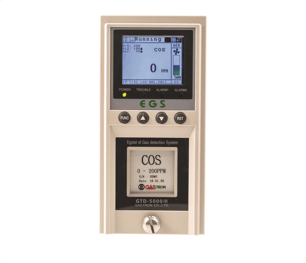 เครื่องวัดแก๊ส  GTD-5000 Oxygen & Toxic Gas Detector ,fixed gas,detectorgas,analyzergas,detector,เครื่องตรวจจับก๊าซ,เครื่องวัดแก๊ส,Gastron,Instruments and Controls/Detectors