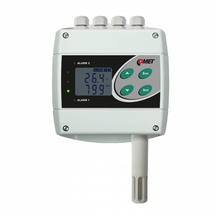 H6320 เครื่องวัดแจ้งเตือนอุณหภูมิความชื้นและระดับ Co2 ส่งสัญญาณ RS232,Temperature humidity,COMET,Instruments and Controls/Measuring Equipment