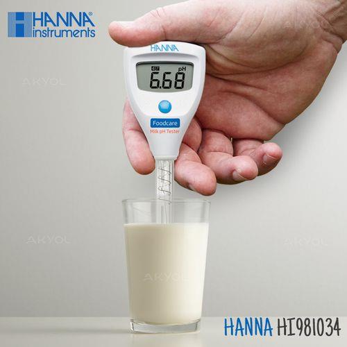 HI981034 เครื่องทดสอบค่า pH สำหรับนม,HI981034 เครื่องทดสอบค่า pH สำหรับนม,HANNA,Instruments and Controls/Instruments and Instrumentation