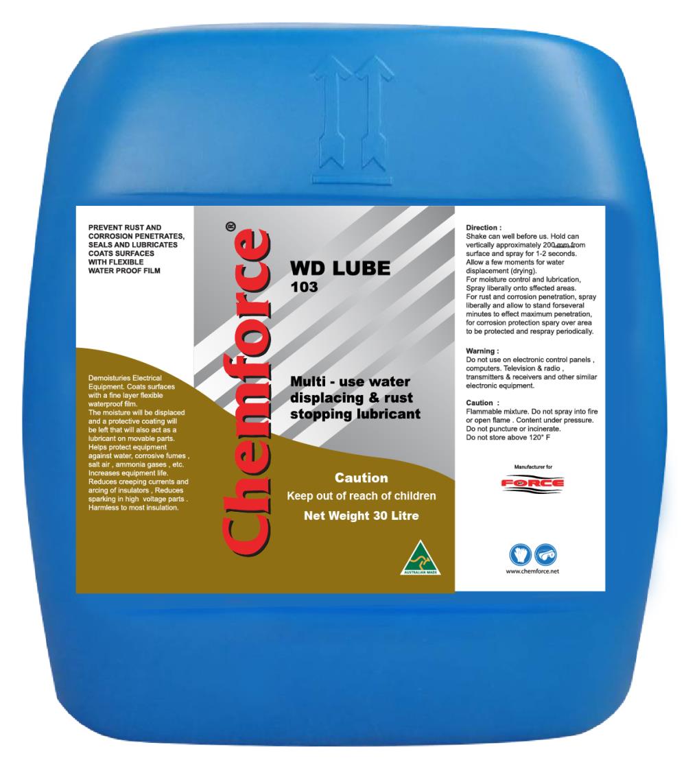 น้ำยาเคลือบป้องกันความชื้นในมอเตอร์และอุปกรณ์ไฟฟ้า WD LUBE,เคลือบป้องกันความชื้น, น้ำยาเคลือบป้องกันความชื้น, WD LUBE,Chemforce,Chemicals/General Chemicals