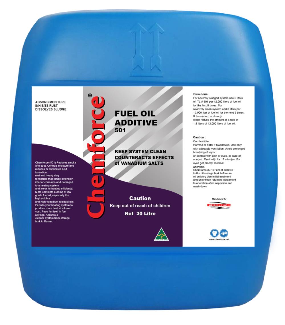 หัวเชื้อน้ำมันเตา FUEL OIL ADDITIVE,หัวเชื้อน้ำมันเตา, น้ำมันเตา,,Chemforce,Chemicals/General Chemicals