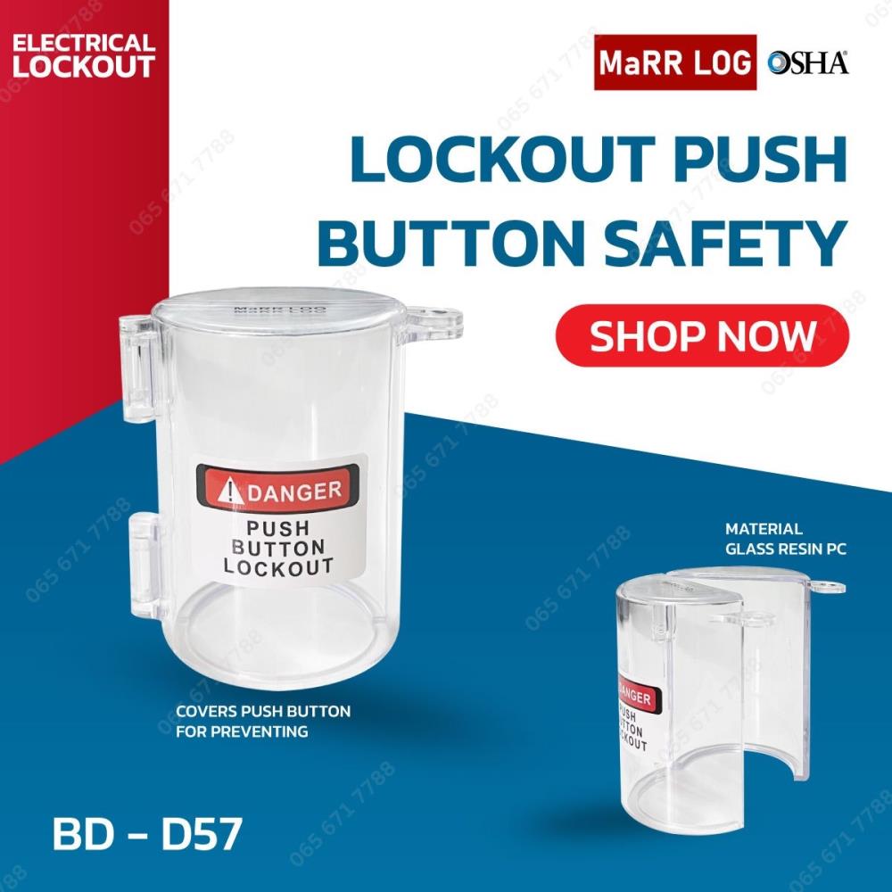 Emergency Stop Lockout BD-D57,BD-D57,Emergency Stop Lockout ,MaRR LOG,Machinery and Process Equipment/Safety Equipment/Lockouts