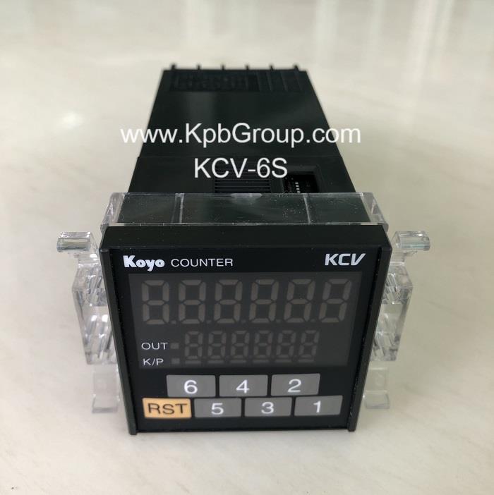 KOYO Electronic Counter KCV-6S,KCV-6S, KOYO, JTEKT, Electronic Counter,KOYO,Instruments and Controls/Counter