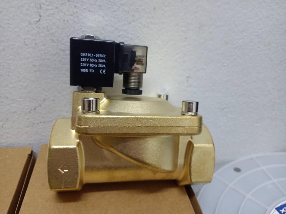 โซลินอยวาล์ว ตัวใหญ่ แรงดันสูง SLP-50V-220V Semax(emc) Solenoid valve 2/2 size 2" ทองเหลือง Pressure 16 bar (kg/cm2) 240 psi  ไฟ 220V  ใช้กับ น้ำ ลม แก๊ส แรงดันสูงจากใต้หวัน ส่งฟรีทั่วประเทศ,SLP-50V-220V Semax(emc) Solenoid valve 2/2 size 2" ทองเหลือง โซลินอยวาล์ว ตัวใหญ่ แรงดันสูง,SLP-50V-220V Semax(emc) Solenoid valve 2/2 size 2" ทองเหลือง โซลินอยวาล์ว ตัวใหญ่ แรงดันสูง Pressure 16 bar (kg/cm2) 240 psi  ไฟ 220V ,Semax (EMC) วาล์วแบบ 2/2 mvทองเหลือง,Pumps, Valves and Accessories/Valves/Solenoid Valve