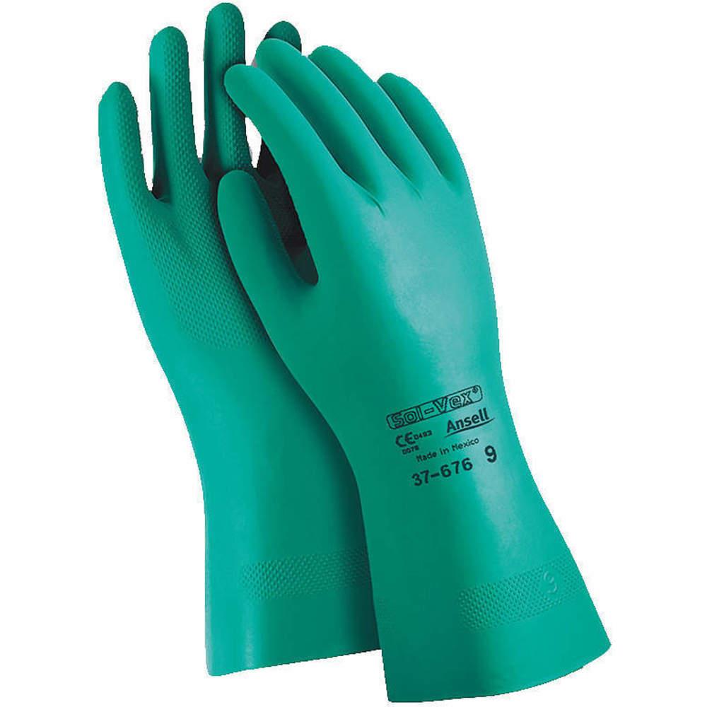 ถุงมือกันสารเคมี Ansell รุ่น AlphaTec Solvex 37-676  ,ถุงมือไนไตร ถุงมือกันสารเคมี ansell schake glovetex,ANSELL,Plant and Facility Equipment/Safety Equipment/Gloves & Hand Protection