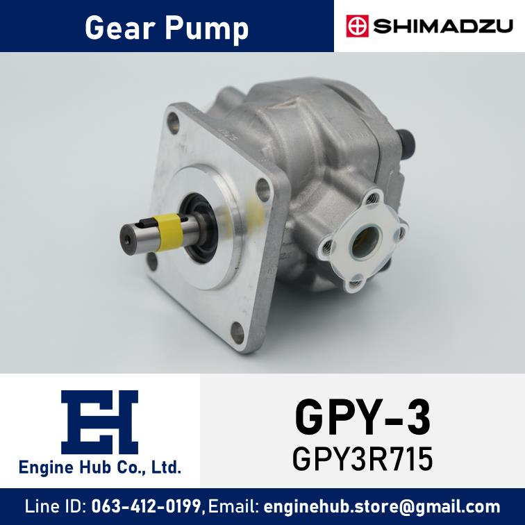 Shimadzu Gear Pump GPY-3R,SHIMADZU GEAR PUMP GPY-3R715,SHIMADZU,Pumps, Valves and Accessories/Pumps/Oil Pump