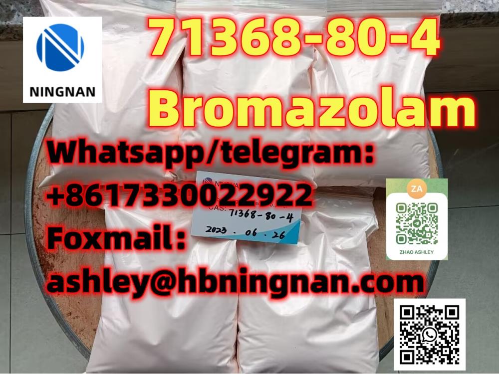 cas 71368-80-4 Bromazolam High quality Organic Chemicals