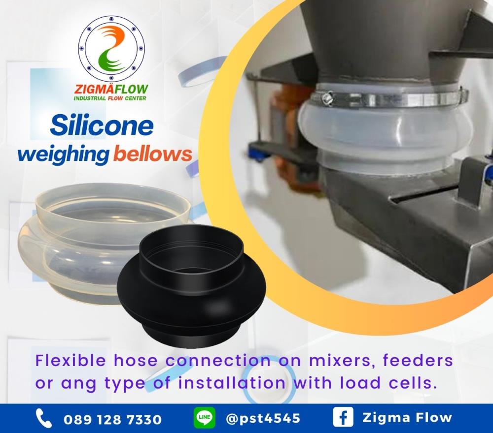 Silicone weighing bellows,zigmaflex,,Industrial Services/Installation