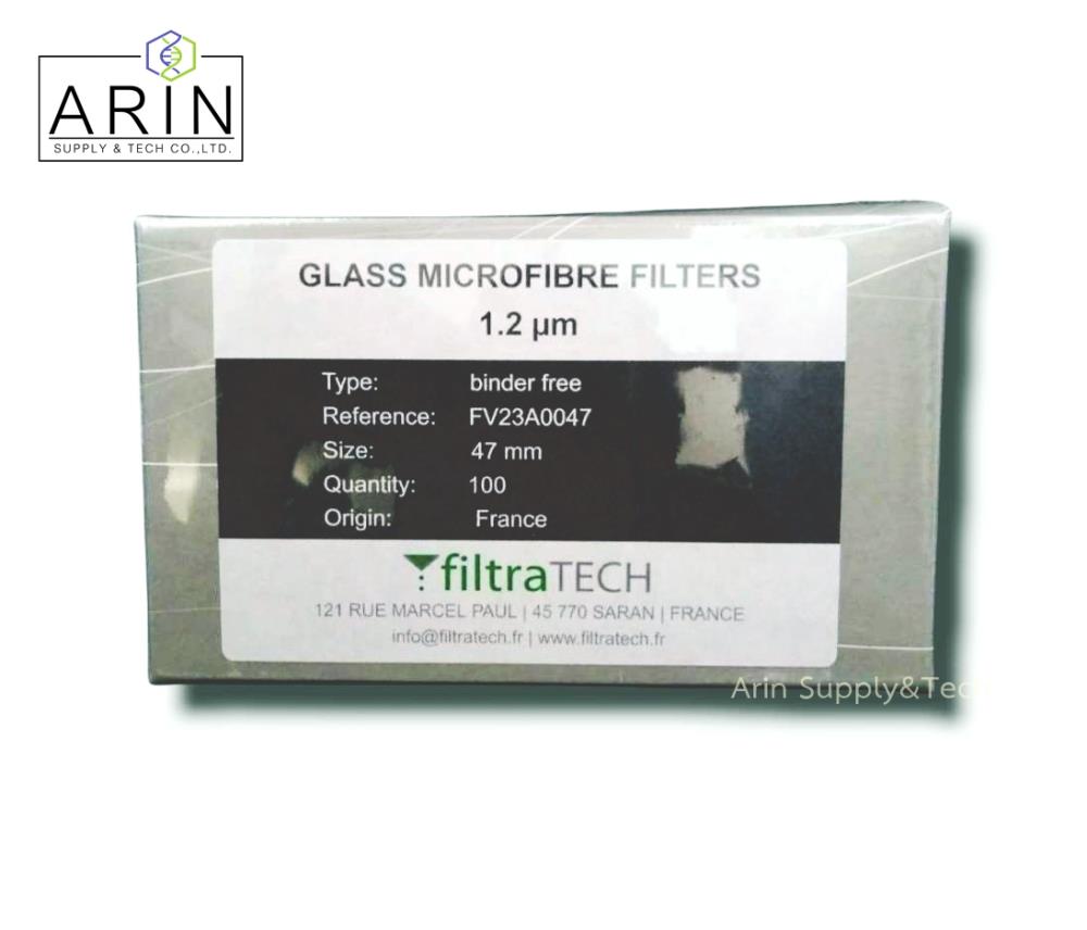 Glass microfiber filter Dia.47mm #FV23 ยี่ห้อ FiltraTECH France,Glass microfiber,Glass microfiber filter,FiltraTECH France,Instruments and Controls/Laboratory Equipment