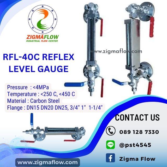 RZF-40C Reflex Level Gauges เกจวัดระดับของเหลวแท่งแก้ว,#zigmaflow อุปกรณ์แท่งแก้ว มองระดับ หลอดแก้ววัดระดับน้ำ ลูกลอยวัดระดับ Reflex Level Gauges เกจวัดระดับของเหลวแท่งแก้ว,MAXOS ,ILMADUR ,KLINGER, BONT,Vetrolux sight glass,Industrial Services/Installation