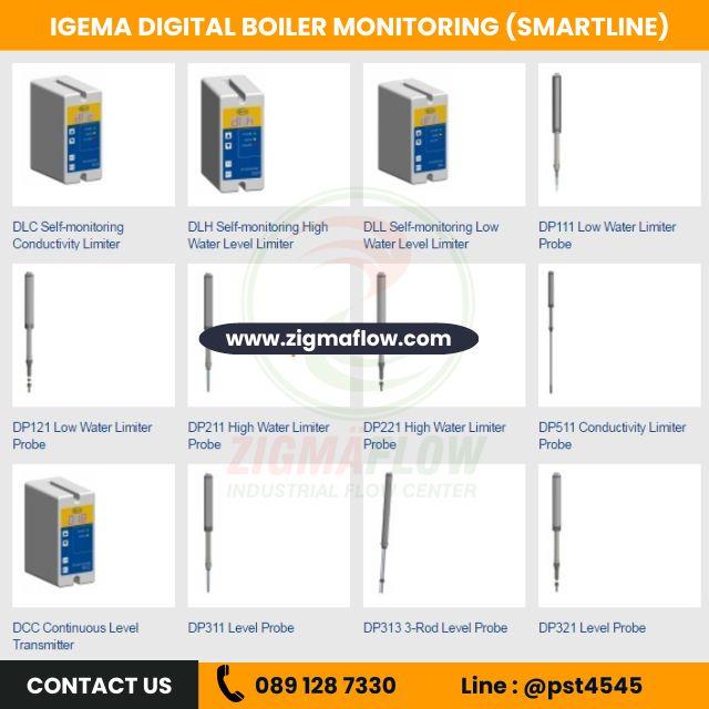 Igema Digital boiler monitoring (SmartLine),#zigmaflow Igema Digital boiler monitoring (SmartLine) ,,Industrial Services/Installation