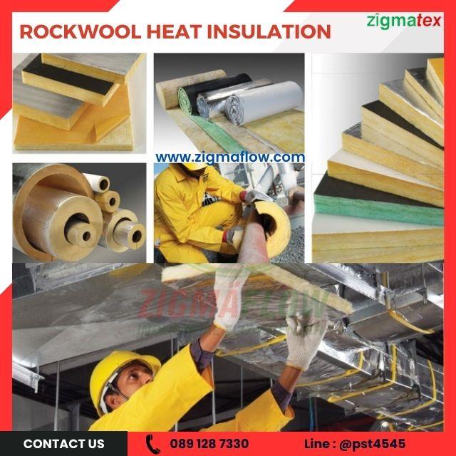 Rockwool  Heat insulation ป้องกันความร้อนได้ดี,Rockwool  Heat insulation ป้องกันความร้อนได้ดี #zigmaflow,,Industrial Services/General Services