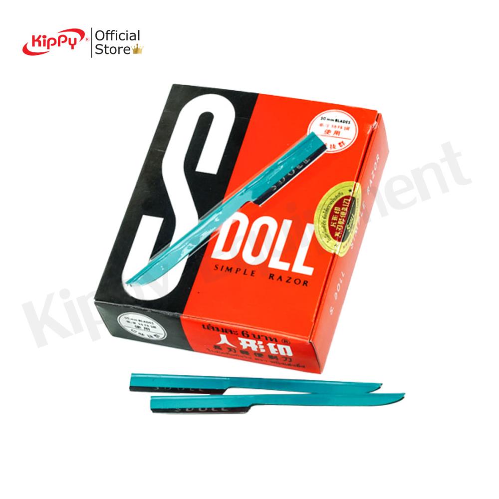 มีดโกน S.DOLL (60ใบมีด/กล่อง),kippy / คิปปี้ / S.doll / ใบมีดโกน,S.doll,Tool and Tooling/Cutting Tools