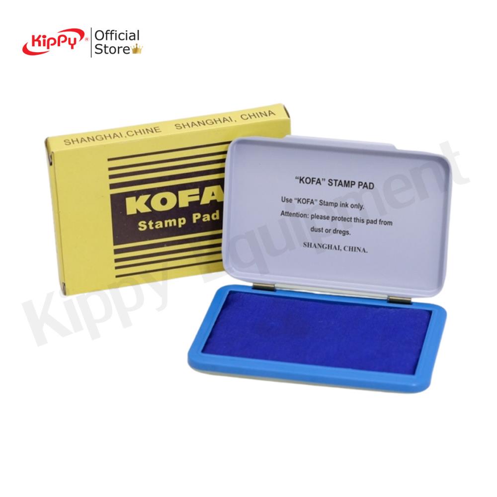 แท่นประทับตรา NO.3 สีน้ำเงิน KOFA,kippy / คิปปี้ / ตลับหมึก / Kofa / แท่นหมึก,Kofa,Plant and Facility Equipment/Office Equipment and Supplies/General Office Supplies