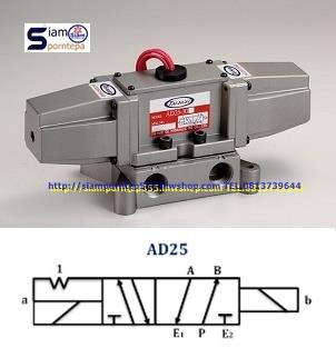 AD25-304-220 Solenoid valve 5/2 size 1/2" Double Coil หรือ คอล์ยคู่ วาล์วรถถัง Metal Seal ไฟ 220v ทนทาน ใช้สำหรับงานหนัก ส่งฟรีทั่วประเทศ,AD25-304-220 Solenoid valve 5/2 size 1/2" ไฟ 220v Double Coil,AD25-304-220 Solenoid valve 5/2 size 1/2" ไฟ 220v Double Coil หรือ คอล์ยคู่,AD25-304-220 Solenoid valve 5/2 size 1/2" วาล์วรถถัง ไฟ 220v Double Coil หรือ คอล์ยคู่,Tai-Huei Solenoid valve,Electrical and Power Generation/Electrical Components/Solenoid