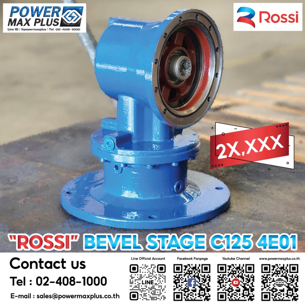 ROSSI BEVEL STAGE C125 4E01,bevel helicalhelical gear reducerhelical gear motorเกียร์เกียร์ขับมอเตอร์,rossi,Machinery and Process Equipment/Machinery/Gear