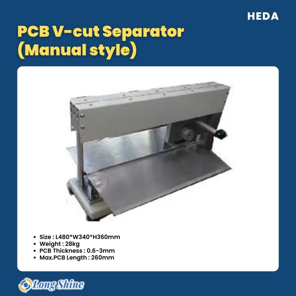 PCB V-cut Separator (Manual style),PCB V-cut Separator (Manual style),Heda,cutting machine,cut and forming,เครื่องตัดและดัดขาIC,,Tool and Tooling/Machine Tools/Cutters