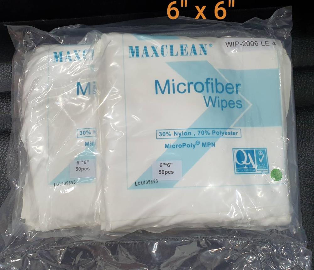 Microfiber Wiper 6" x 6"