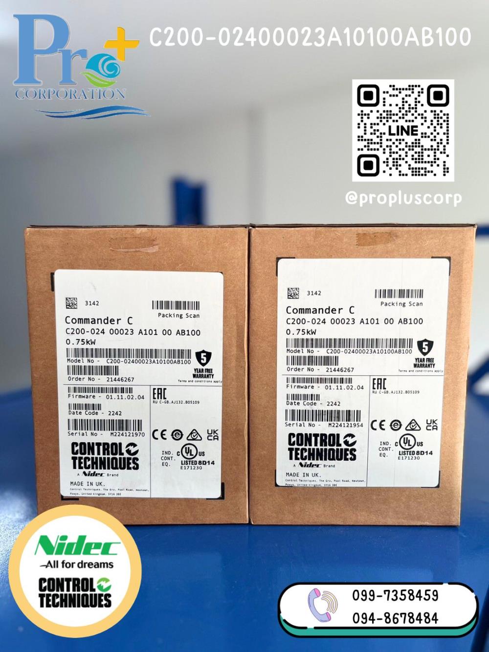 NIDEC Control Techniques C200-02400023A10100AB100,C200-02400023A10100AB100,NIDEC Control Techniques,Electrical and Power Generation/Electrical Equipment/Inverters
