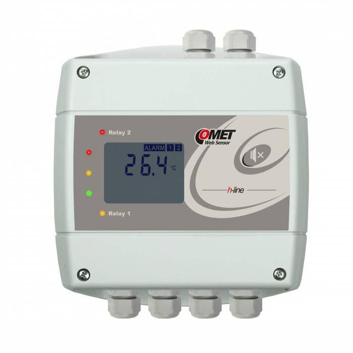 H4531เครื่องวัดแจ้งเตือนอุณหภูมิแบบRealtime ส่งสัญญาณ Ethernet สายโพรบPt1000 ,Temperature,COMET,Instruments and Controls/Measuring Equipment