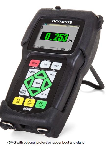 Ultrasonic Thickness Gage Olympus 45MG,Olympus 45MG , Olympus , UTM , Ultrasonic test , Ultrasonic gauge , ultrasonic thickness gauge,Olympus,Instruments and Controls/Inspection Equipment