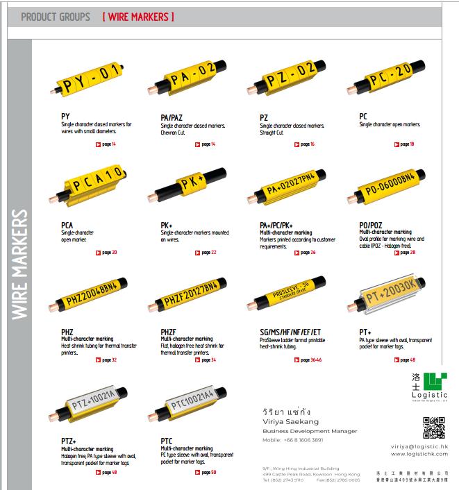 Wire Markers,PARTEX MARKING SYSTEM, wire markers, single charactors, Y marker, เคเบิ้ล มาร์คเกอร์, cable marker,PARTEX MARKING SYSTEMS,Materials Handling/Labels and Tags