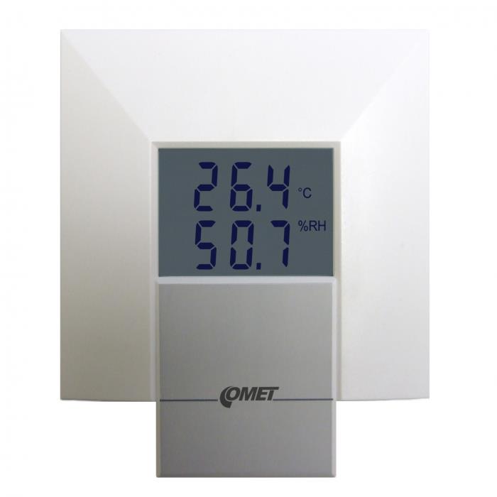 T3218เครื่องวัดอุณหภูมิและความชื้น ที่มีดีไซน์สวยเหมาะสำหรับติดตั้งในอาคาร ส่งสัญญาณ 0-10 V,Temperature humidity,COMET,Instruments and Controls/Measuring Equipment