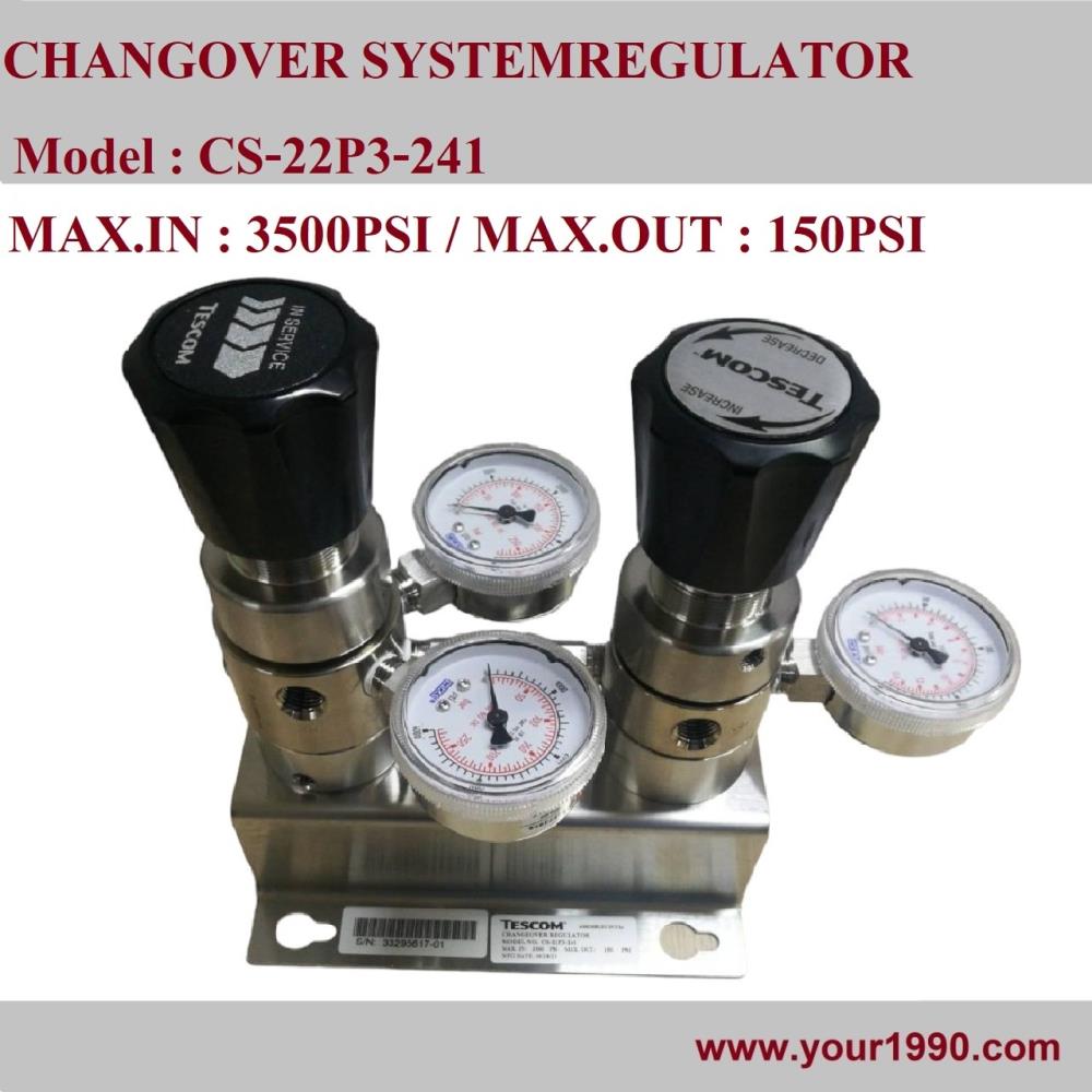 Changeover System Regulator,Pressure Regulator/ Gas Pressure Regulator/TESCOM,TESCOM,Instruments and Controls/Regulators