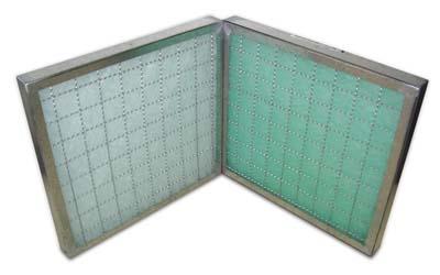 Panel Filter : Galvanize Frame (Mat : GLG-2),กรองฝุ่น กรองของเสีย  กรองเศษตะกอน  กรองน้ำ กรองน้ำมัน  กรองตะกอน  กรองสี,EXPERT AIRCLEAN CO.,LTD,Machinery and Process Equipment/Filters/General Filters