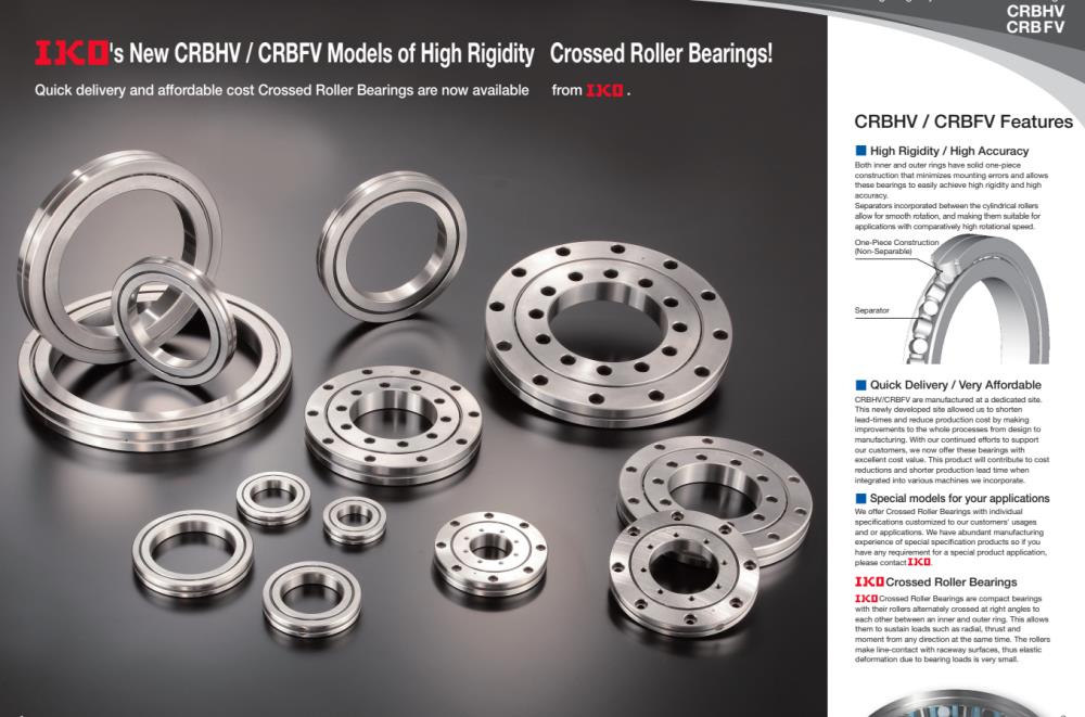 CRBFV3515ATUUT1 Crossed Roller Bearing,Mounting Holed Type,T1 clearance, 35mm bore,95mm OD, CRBF3515ATUUT1