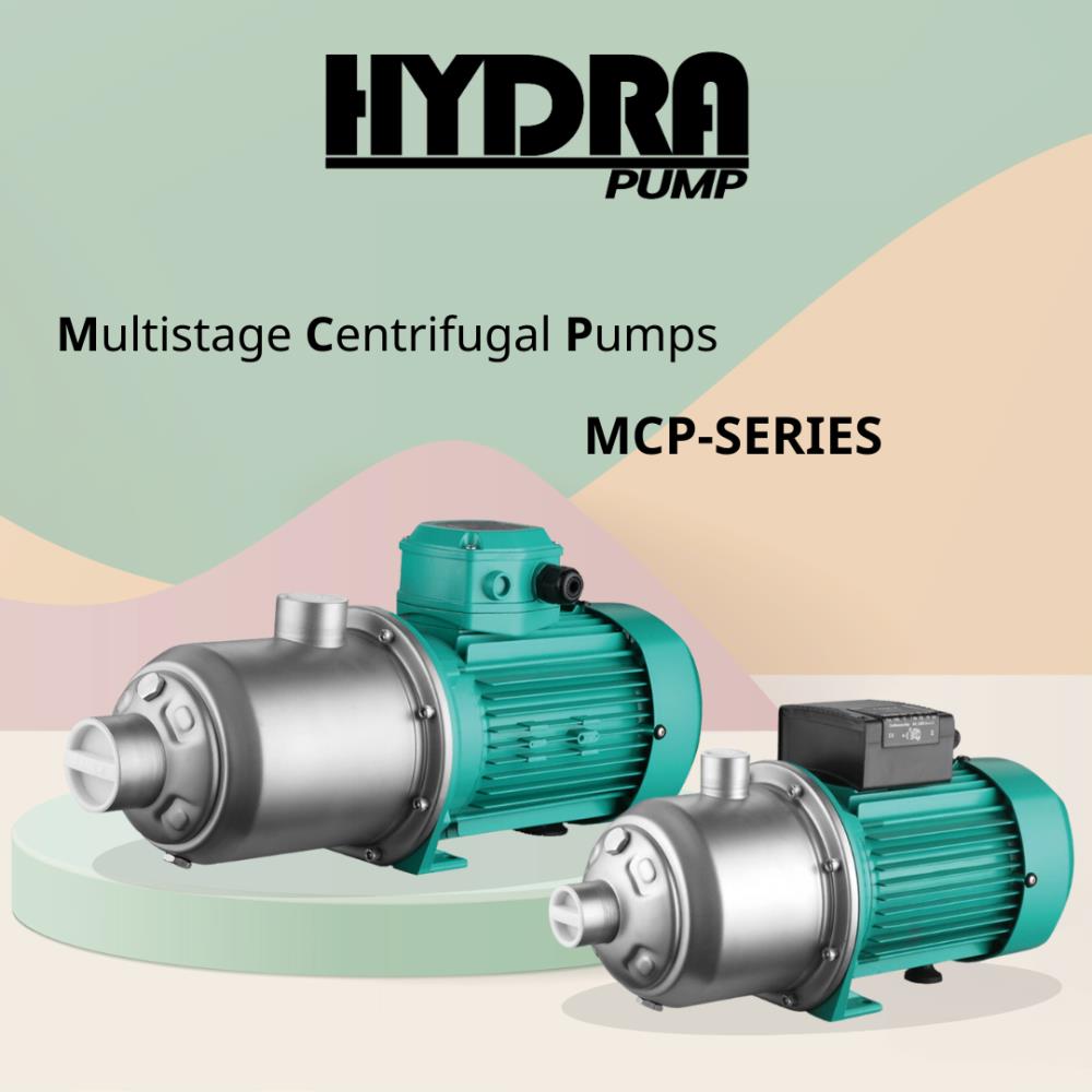 ปั๊มน้ำ MPC Series Hydra Pump (Multistage Centrifugal Pumps) - Horizontal Type,Multistage Centrifugal Pumps,Hydra Pump,Pumps, Valves and Accessories/Pumps/Centrifugal Pump