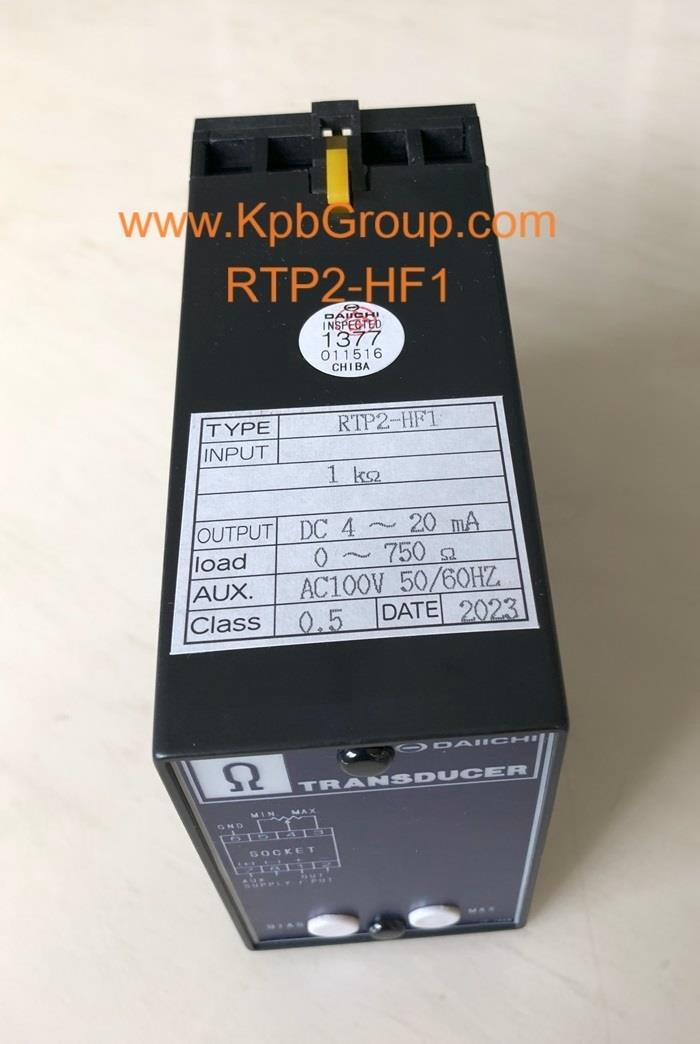 DAIICHI Potentiometer Transducer RTP2-HF Series,RTP2-HF1, RTP2-HF2, RTP2-HF3, RTP2-HF4, RTP2-HF5, RTP2-HF6, RTP2-HF0, DAIICHI, Potentiometer Transducer,DAIICHI,Machinery and Process Equipment/Transducers