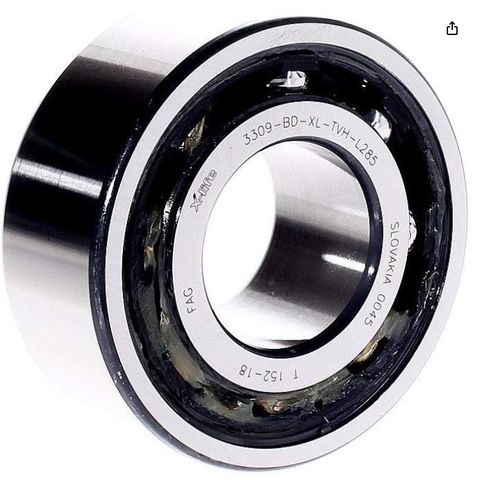 3309-BD-XL-TVH-L285 C3 Angular contact ball bearing,3309BDTVHC3,FAG,Machinery and Process Equipment/Bearings/Bearing Ball