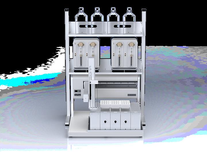 Automated Solid Phase Extraction (SPE),Online SPE, automated SPE, solid phase extraction, liquid handling, sample preparation, SPE preparation, auto manifold,Gilson,Automation and Electronics/Automation Systems/General Automation Systems