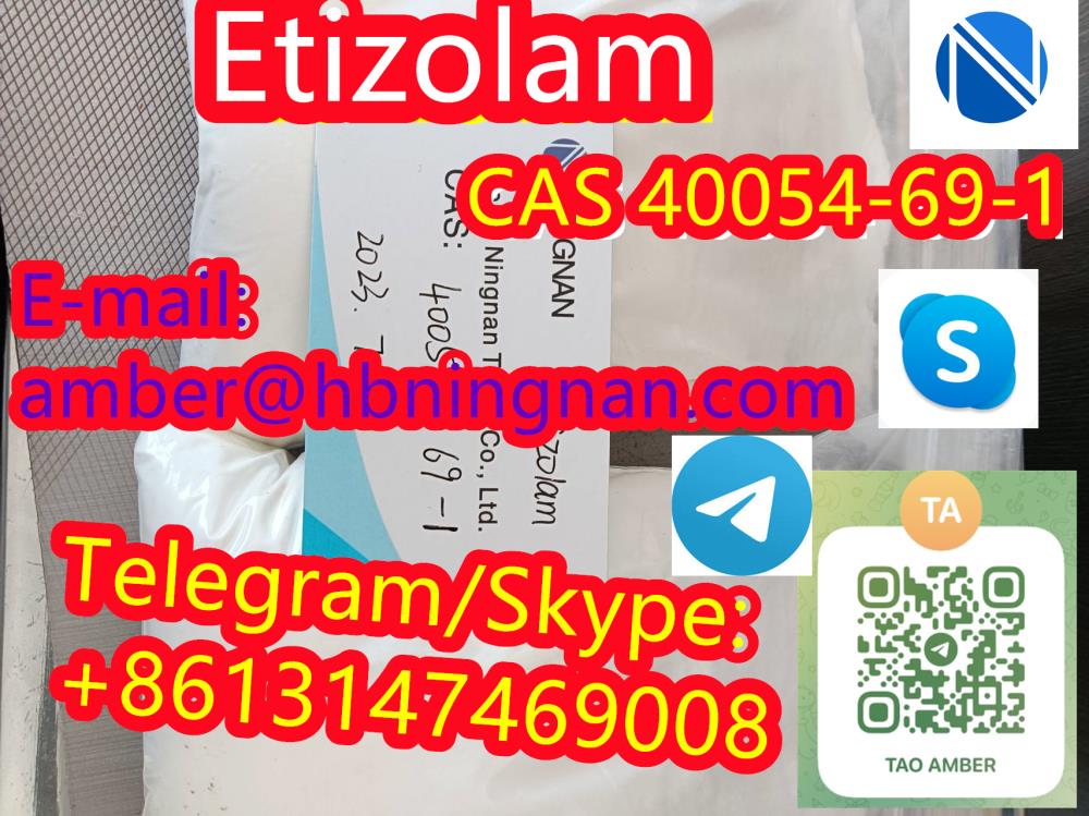 Etizolam CAS 40054-69-1 Factory price, high purity, high quality!