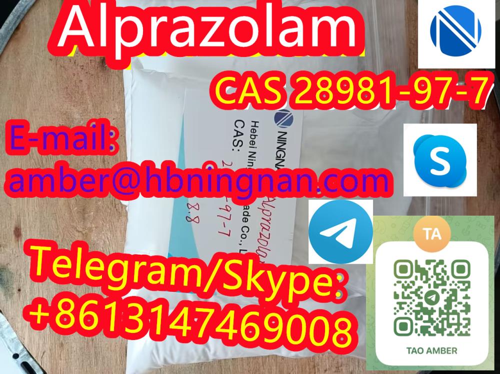 Alprazolam CAS 28981-97-7 Factory price, high purity, high quality!,Alprazolam,Ningnan,Chemicals/Absorbents