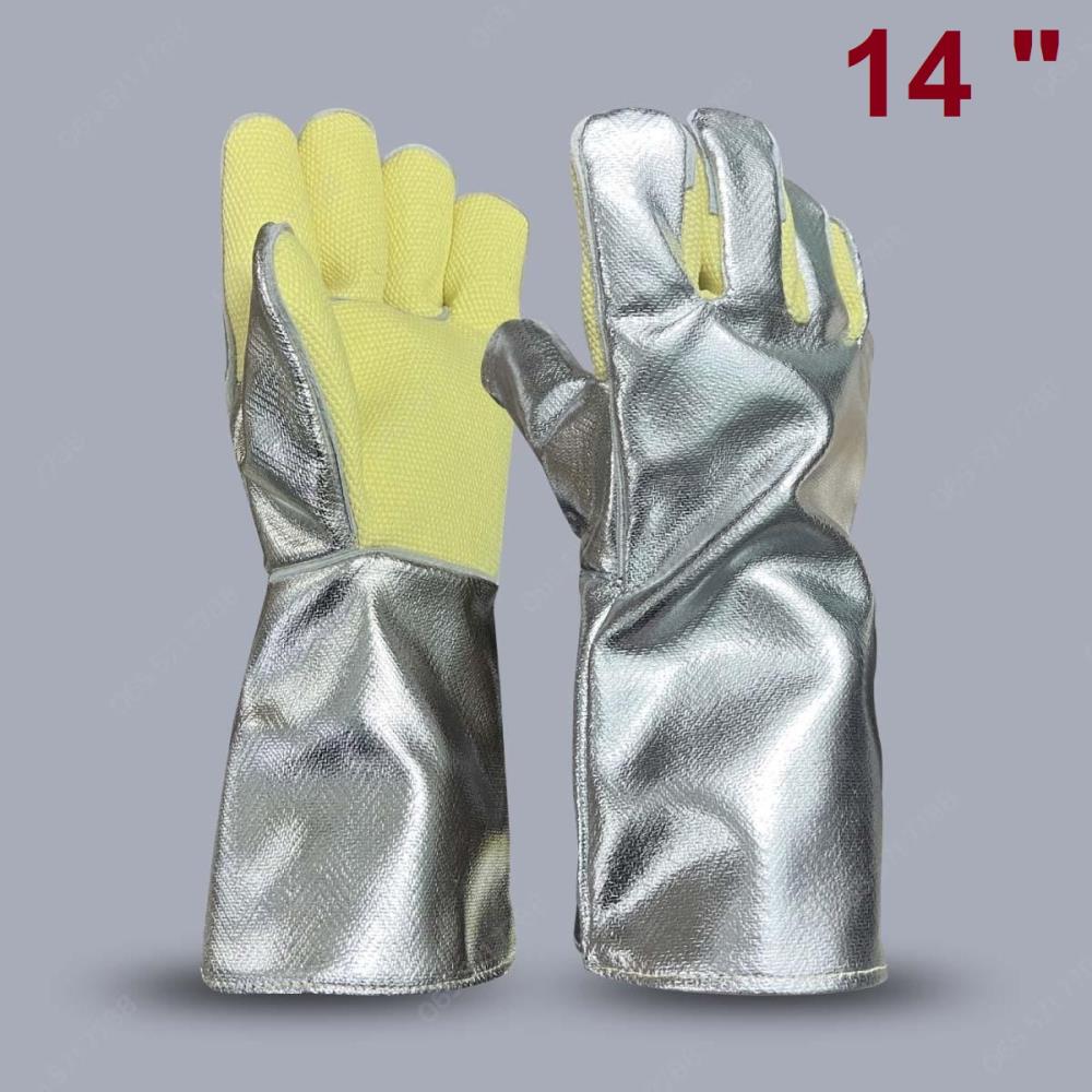 Aluminized Kevlar Gloves 14 นิ้ว,ถุงมือ,Aluminized Kevlar Gloves,,Plant and Facility Equipment/Safety Equipment/Gloves & Hand Protection